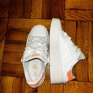 Adidas Stan smith bonega platform women orange size 8